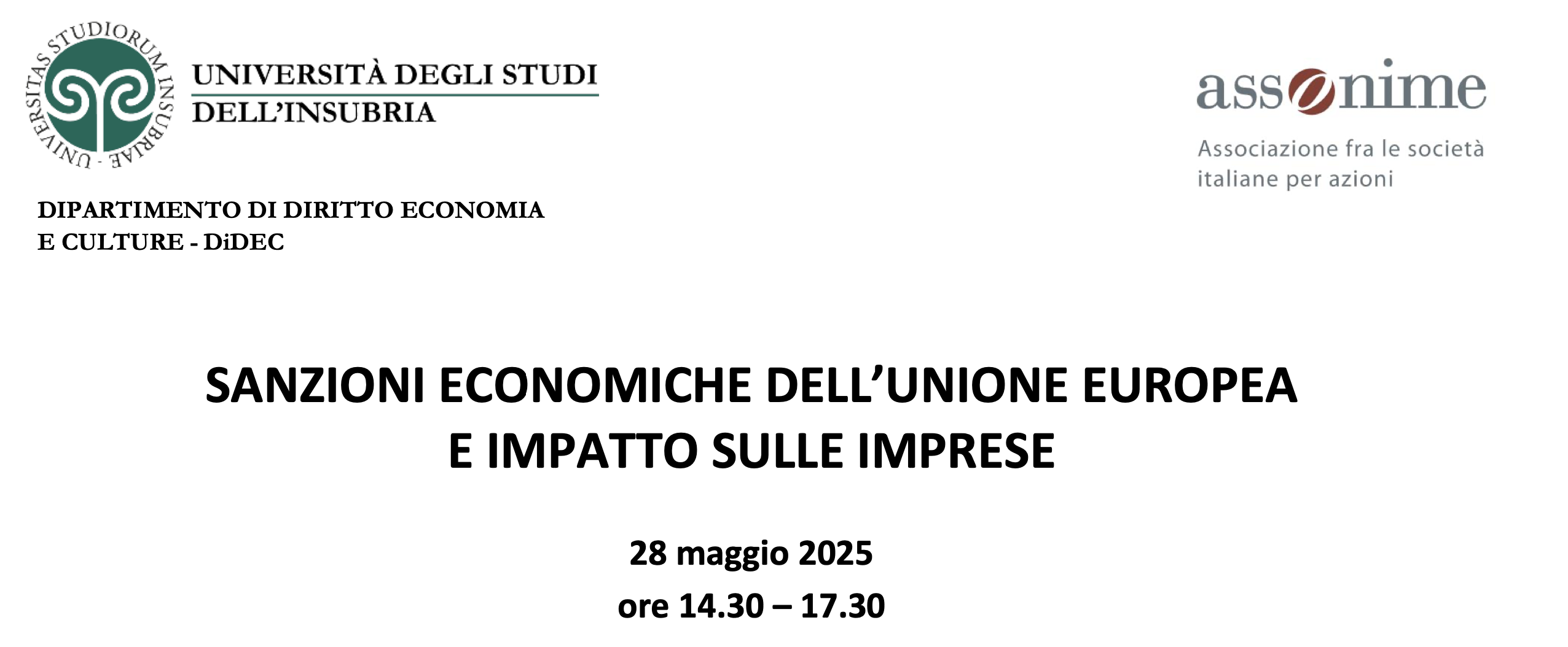 Sanzioni economiche dell’Unione Europea e impatto sulle imprese